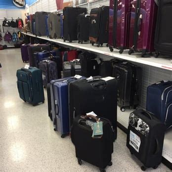 luggage at ross department store.